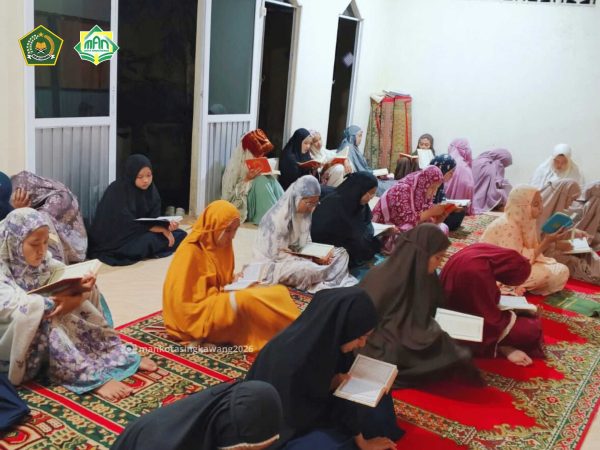 Tilawah Malam Menggema di Asrama  Santri MAN Kota Singkawang Istiqamah Usai Tarawih Semangat Qur’ani Terus Terjaga
